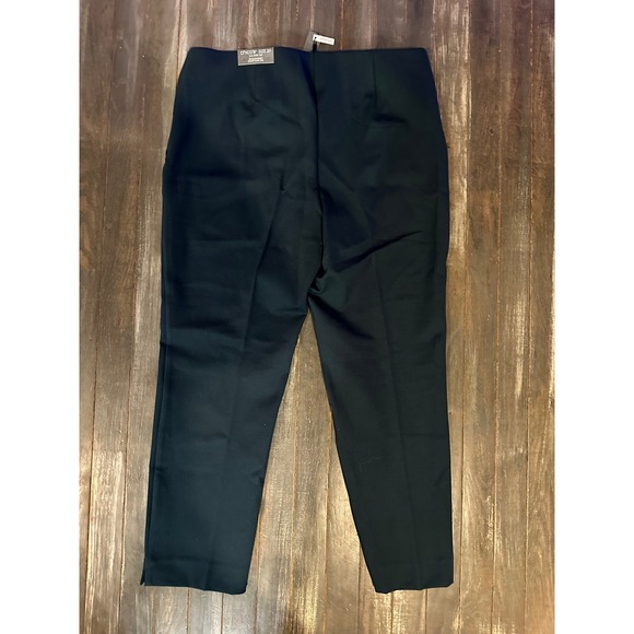Chico's Juliet Slim Ankle Pants Navy Blue Pull On Stretch Trousers Size 12P NEW - Picture 4 of 4